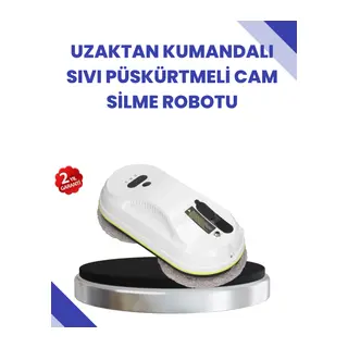 Uzaktan Kumandalı Akıllı Cam ve Pencere Temizleme Robotu