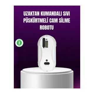 AI Akıllı Rotalı Otomatik Cam Temizleme Robotu