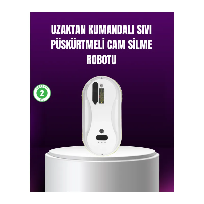 AI Akıllı Rotalı Otomatik Cam Temizleme Robotu