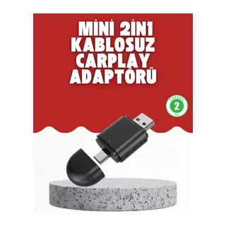 Kablosuz CarPlay Dönüştürücü – Akıllı Tak & Çalıştır Araç Adaptörü