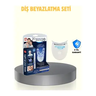 LED Işıklı Profesyonel Diş Beyazlatma Seti