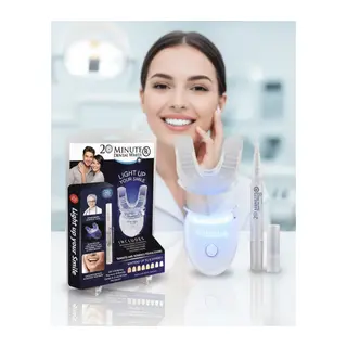 Beyazlatma Kalemli LED Diş Parlatma Seti