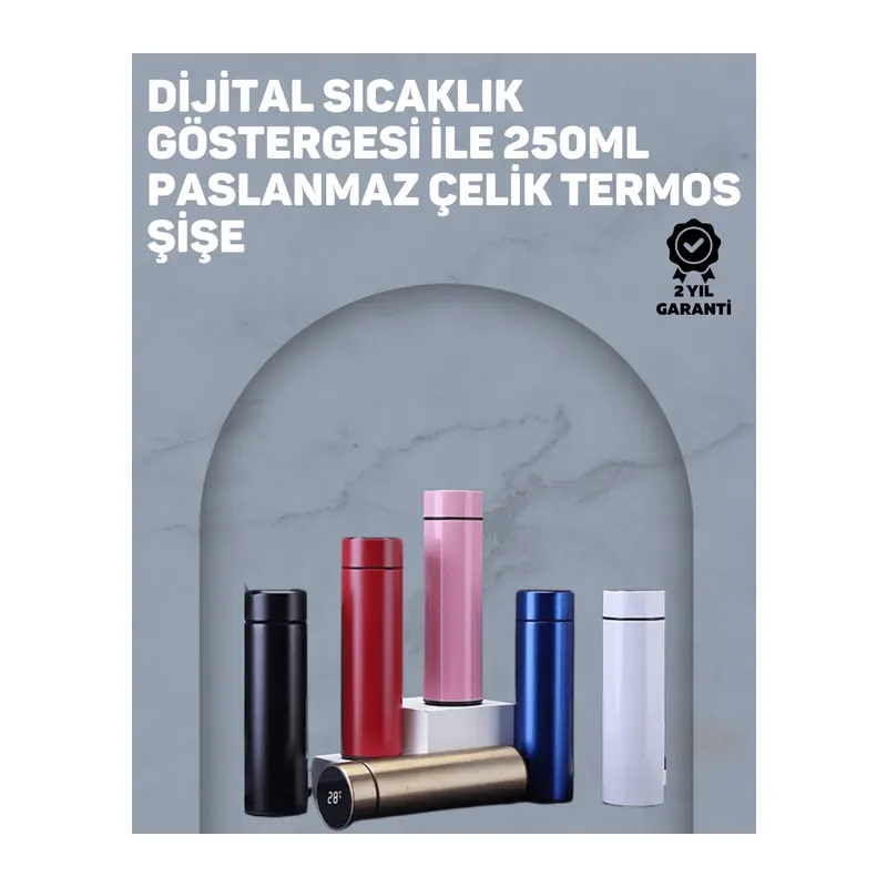 12 Saat Sıcak, 24 Saat Soğuk Tutabilen Paslanmaz Termos