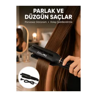 Saç Düzleştirici Seramik Plakalı 230C Hızlı Isınma 360° Kablo Yeni Nesil