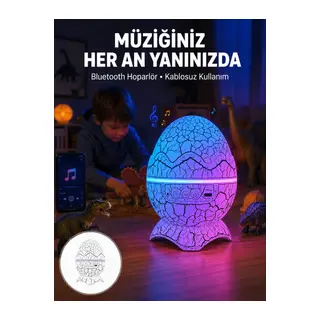 Uzaktan Kumandalı, USB Girişli, Döner Projektör Lamba Yeni Nesil