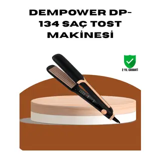 DEMPOWER DP-134 Saç Tost Makinesi – Kolay Kullanım, Hızlı Sonuç, Uzun Süre Kalıcılık