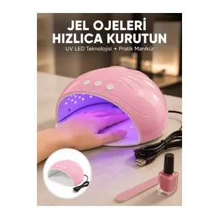 Ultraviyole LED Oje Kurutma Makinesi USB Kablolu Yeni Nesil