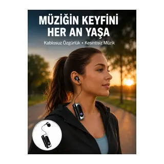 DS-F210 Kablosuz Kulaklık – 25 Saat Kullanım & Hızlı Şarj Yeni Nesil