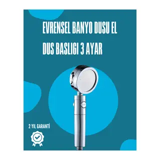 Su Tasarruflu ve Kolay Kurulumlu El Duş Başlığı – Yüksek Performans