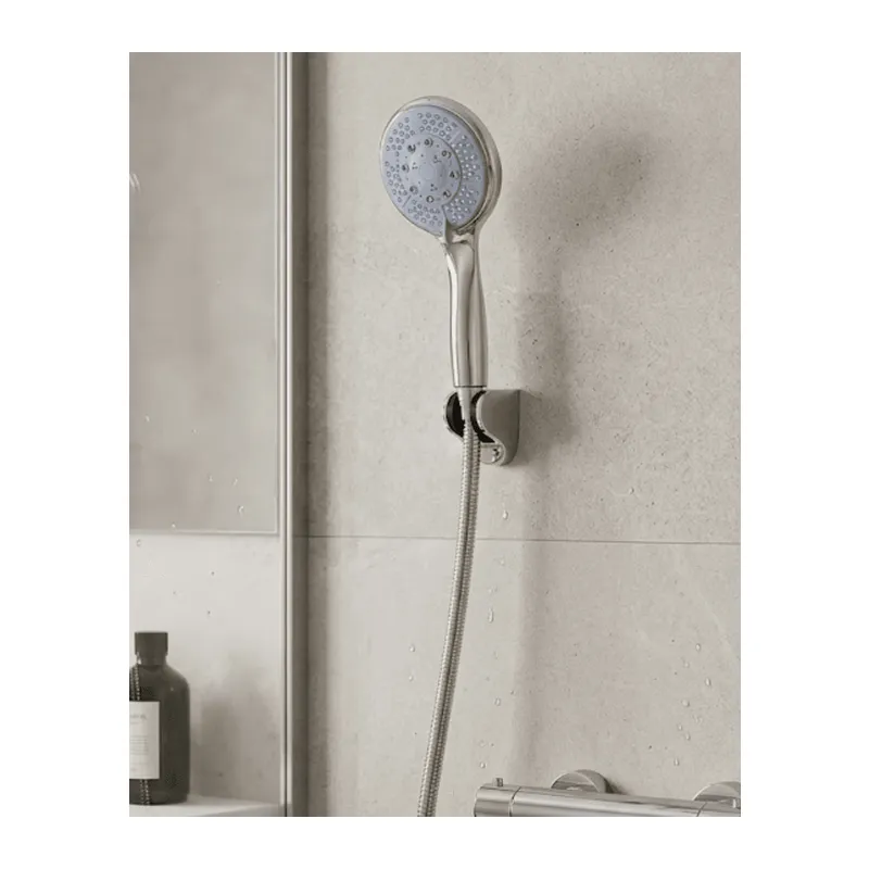 Çok Fonksiyonlu 4 Kademeli El Duşu Seti Spiral Hortumlu Banyo Duş Başlığı