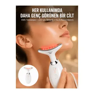 LED Işık Destekli Kırışıklık Karşıtı Yüz Bakım Aleti Yeni Nesil