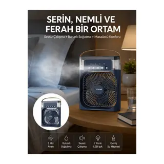Tüm Gün Kullanıma Uygun Enerji Tasarruflu Fan Yeni Nesil