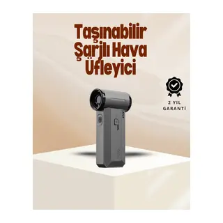 Yüksek Hızlı Kablosuz El Tipi Hava Üfleme Temizlik Cihazı