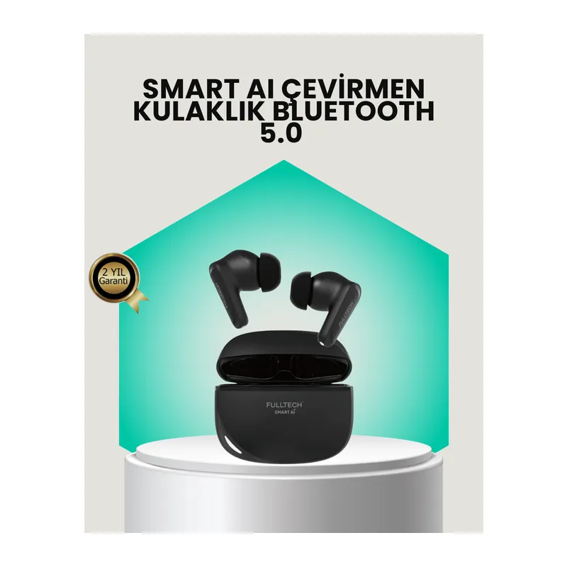 135 Dilde Gerçek Zamanlı Çeviri Özellikli TWS Bluetooth Kulaklık