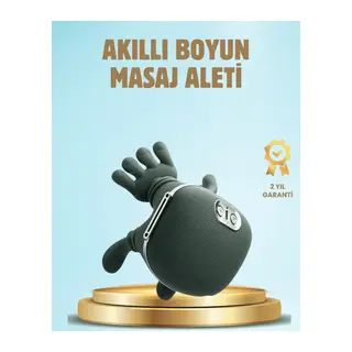 Isıtmalı Boyun ve Omuz Masaj Aleti Kablosuz Rahatlatıcı