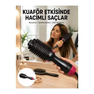 Fön Tarak 1200 W Saç Şekillendirici Saç Düzleştirici Saç Kurutma Yeni Nesil