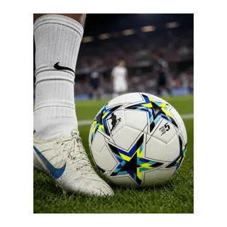 Futbol Antrenman Topu Yüksek Dayanıklı Dikişli Kaymaz Yüzey Tasarımı