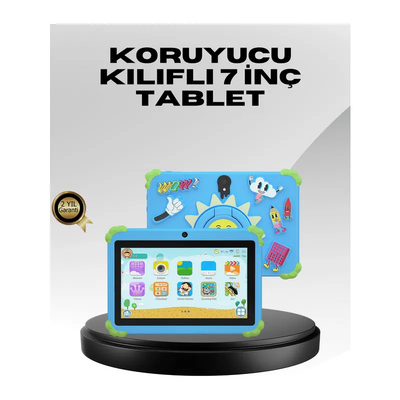 Android İşletim Sistemli 7 İnç Tablet Günlük Kullanıma Uygun