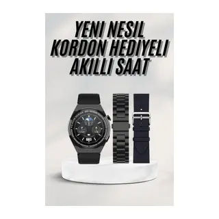 En Çok Tercih Edilen Akıllı Saat Amoled Ekran Nabız Sensörü GPS Uyumlu Adımsayar