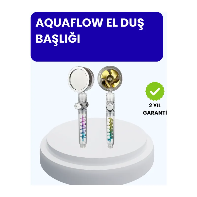 Sağanak Yağmur Etkili El Duşu – Start Stop Tuşlu Su Tasarruflu