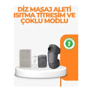 NTC Isı Kontrollü Diz Masaj Aleti Titreşim ve Isı Terapisi