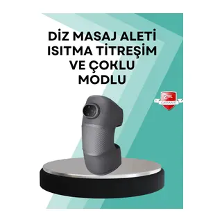 Ev Tipi Isı ve Titreşim Destekli Diz Masaj Aleti