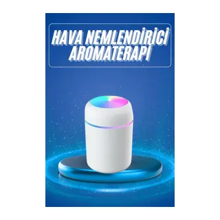 Rgb Işıklı Ulrasonik Ledli Hava Nemlendirici Buhar Makinesi Buhardanlık