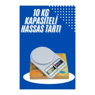 Yeni Nesil Taşınabilir Dijital Hassas Mutfak Tartısı Mutfak Terazisi Hassas Ölçüm 10 Kg
