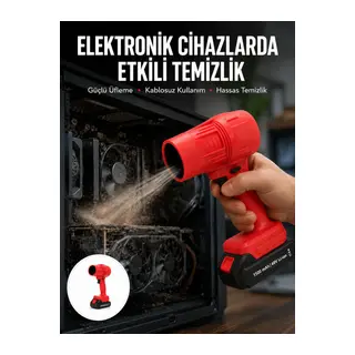 Kablosuz Elektrikli Toz Üfleyici Çok Amaçlı Temizlik Aleti Yeni Nesil