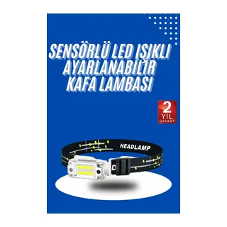 Kafa Lambası, Su Geçirmez Kafa Feneri 3 Mod Aydınlatma