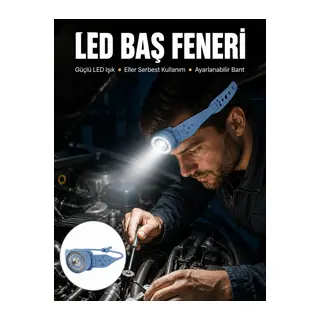 Suya Dayanıklı LED Kafa Lambası Outdoor Kullanım Yeni Nesil