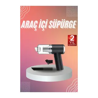Şarjlı Çok Fonksiyonlu El Süpürgesi Mini Vakumlu Araç Süpürgesi