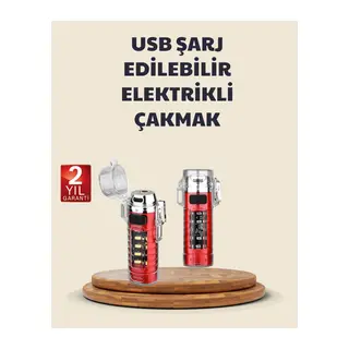 Kamp ve Outdoor İçin Çok Amaçlı Çakarlı Elektronik Çakmak