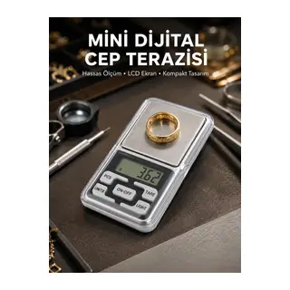 Taşınabilir Dijital Cep Terazisi 5 Ölçüm Birimli