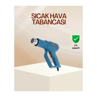 Endüstriyel 2000W Isı Tabancası Plastik Boru Lehim Boya Çıkarma