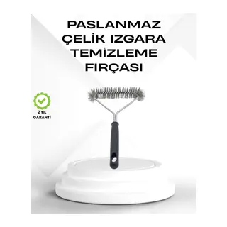 Tel Izgara Temizleme Fırçası BBQ Sonrası Kolay Temizlik