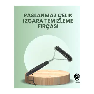 Barbekü ve Mangal İçin Tel Izgara Temizleyici Fırça
