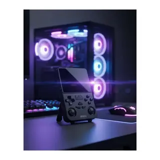Wi-Fi Özellikli Taşınabilir Retro Oyun Konsolu Analog Joystickli