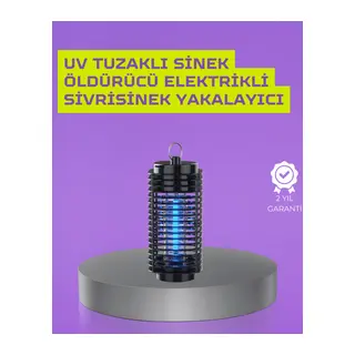 Kapalı ve Açık Alanlarda Etkili Elektrikli Sivrisinek Katili – UV Işıklı Tuzak