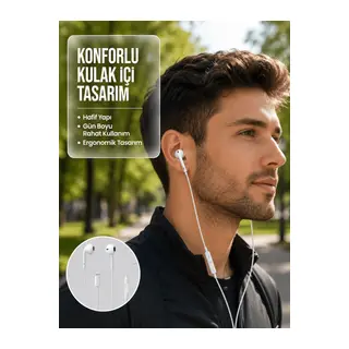 Uzaktan Kumandalı Mikrofonlu Mükemmel Ses Deneyimi Kulaklık Yeni Nesil