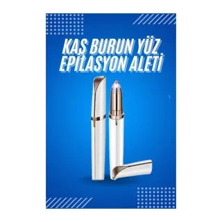 Yüz Epilatör Kıl Kaş Bıyık Tüy Alma Aleti Kaş Bıyık Alma Epilatörü