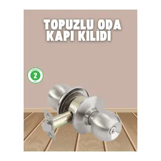 İç ve Dış Mekan Uyumlu Giriş Tipi Topuzlu Kilit