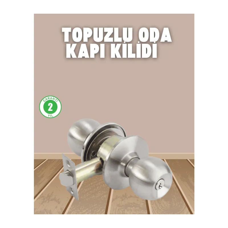 İç ve Dış Mekan Uyumlu Giriş Tipi Topuzlu Kilit