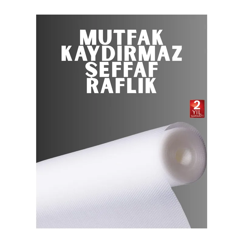 Kesilebilir şeffaf raflık çekmece kaplaması mutfak için