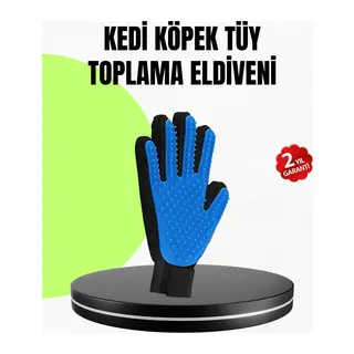 Evcil Hayvan Bakım Eldiveni – Masaj ve Tüy Toplama Özellikli Silikon Eldiven