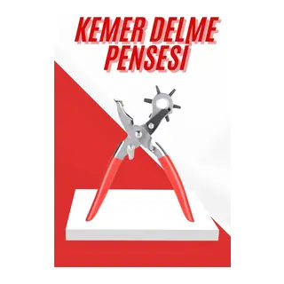 Kemer Delme Pensesi 6 Farklı Boyutta Kemer Delici Ev Deri Kemer