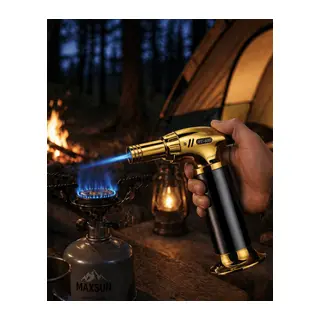 Doldurulabilir Pürmüz Çakmak Alev Ayarlı Mutfak Barbekü Torch
