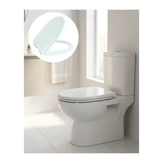 Standart Klozet Kapağı Universal Uyumlu Kolay Temizlik Kaydırmaz Taban Tasarım