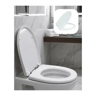 Universal Klozet Kapak Seti Kaydırmaz Alt Yüzey Kolay Temizlik Banyo Aksesuarı
