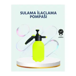 Basınçlı El Pompası 2 Litre Bakır Nozul Ayarlı Jet ve Dağınık Atım